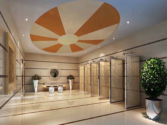 洗浴會所裝修設計成本如何節省