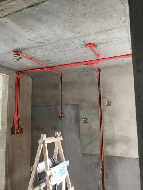 成都裝修公司 裝修隊 施工現場實拍圖 水電改造,貼磚實景圖