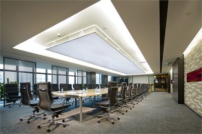 騰訊科技(北京)希格瑪大廈4F辦公區(qū)裝修工程_美國(guó)室內(nèi)設(shè)計(jì)中文網(wǎng)